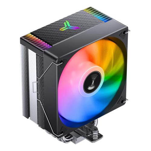 Кулер для процессора/ CPU Cooler JONSBO CR-1000MAX V2 ARGB (230W, 4-pin PWM, 157mm, Al/Cu, 6x6mm, ARGB, 1x120mm, 70.8CFM, 33.2dBA, 1800RPM, S: 1851/1700/1200/115X, AM4/AM5 Black)