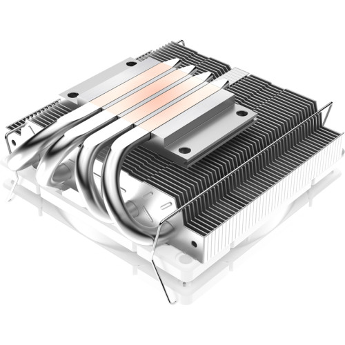 Кулер для процессора/ CPU Cooler ID-COOLING IS-40X V3 WHITE (95W, 4-pin PWM, 45mm, Al, 4x6mm, 1x92mm, 46CFM, 35.2dBA, 2800RPM, S: 1851/1700/1200/115X, AM5/AM4, White)