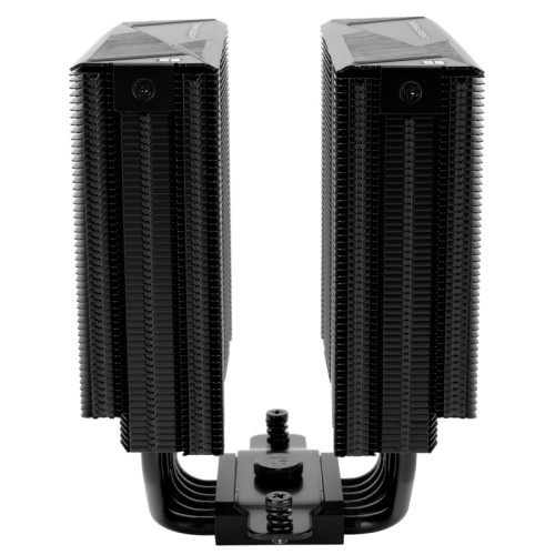 Кулер для процессора CPU Cooler Thermalright Royal Pretor 130 Black (4-pin PWM, 158mm, Ni/Cu, 6x6mm, 1x120+1x130mm, 80.45CFM/81.88CFM, 29.4dBA/28.3dBA, 2150PM/1750RPM, S: 1200, 1700, 1851, 2011, 2066, 115X, AM4, AM5, black)