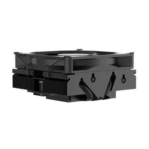 Кулер для процессора/ CPU Cooler SAMA U40 (130W, 4-pin PWM, 47mm, 4x6mm, 1x90mm, 38.18CFM, 34dBA, 2800RPM, S: 1851/1700/1200/115X, AM5/AM4, black)