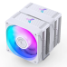 Кулер для процессора/ CPU Cooler JONSBO CR-3000E(Color) (260W, 4-pin PWM, 155mm, Al/Cu, 6x6mm, FRGB, 2x120mm, 72.23CFM, 34.0dBA, 1600RPM, S: 1851/1700/1200/115X, AM5/AM4, White)