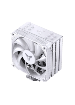 Кулер для процессора/ CPU Cooler JONSBO PISA A5 ARGB (265W, 4-pin PWM, 153mm, Al/Cu, 5x6mm, ARGB, 1x120mm, 81.27CFM, 36.8dBA, 1850RPM, S: 1851/1700/1200/115X, AM4/AM5 White)