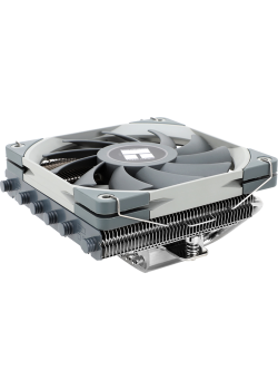 Кулер для процессора/ CPU Cooler Thermalright AXP-120 X67 (4-pin PWM, 52mm, Ni/Cu, 6x6mm, 1x120mm, 59CFM, 26.1dBA, 1800RPM, S: 1851/1700/1200/115X, 2011, 2066, AM5/AM4, grey)