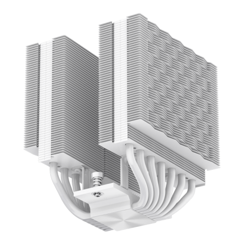 Кулер для процессора/ CPU Cooler PCCooler RT720 TC ARGB WH (270W, 4-pin PWM, 157.5mm, Al/Cu, 7x6mm, ARGB, 2x120mm, 73.32CFM, 34.9dBA, 2200RPM, S: 1851/1700/1200/115X, AM5/AM4, white)