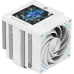 Кулер для процессора/ CPU Cooler Thermalright Phantom Spirit 120 Vision SNOW (4-pin PWM, LED, 160mm, Ni/CU, 7x6mm, ARGB, 2x120mm, 92CFM, 36dBA, 2150RPM, S: 1851, 1700, 1200, 115X, AM5, AM4, white)