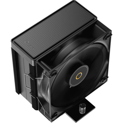 Кулер для процессора/ CPU Cooler Ocypus Gamma A40 BK (200W, 4-pin PWM, 133mm, Al/Cu, 4x6mm, 1x100mm, 41CFM, 29.5dBA, 2400RPM, S: 1851/1700/1200/115X, AM5/AM4, black)