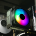 Кулер для процессора/ CPU Cooler JONSBO CR-1200E (95W, 3-pin, 128mm, Al/Cu, 2x6mm, FRGB, 1x92mm, 36CFM, 26.5dBA, 2000RPM, S: 1700/1200/115X, AM4/AM5 Black)