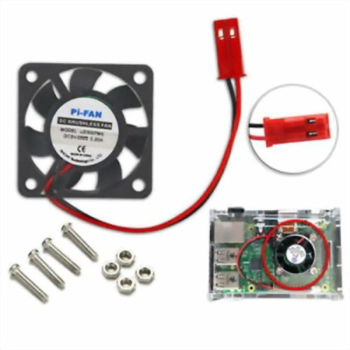Вентилятор ACD RA003  3010 Fan (30*30*10mm) w/ Screw and Nut  for Raspberry Pi 3 B/B+ (RASP1742)