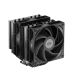 Кулер для процессора/ CPU Cooler PCCooler RT620 PRO BK (250W, 4-pin PWM, 153mm, Al/Cu, 6x6mm, 2x120mm, 73.32CFM, 34.9dBA, 2200RPM, S: 1851/1700/1200/115X, AM5/AM4, black) Кулер для процессора/ CPU Cooler PCCooler RT620 PRO BK (250W, 4-pin PWM, 153mm, Al/Cu, 6x6mm, 2x120mm, 73.32CFM, 34.9dBA, 2200RPM, S: 1851/1700/1200/115X, AM5/AM4, black)