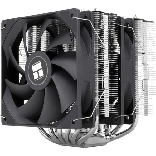 Кулер для процессора/ CPU Cooler Thermalright Peerless Assassin 120 SE Extrem (4-pin PWM, 154mm, Al/Cu, 6x6mm, 2x120mm, 82CFM, 29.6dBA, 1850RPM, S: 1851, 1700, 1200, 115X, AM5, AM4, black, silver)