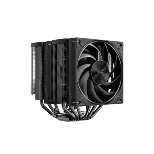 Кулер для процессора/ CPU Cooler SAMA A60B (265W, 4-pin PWM, 156.5mm, 6x6mm, 2x120mm, 78CFM, 29dBA, 2200RPM, S: 1851/1700/1200/115X, AM5/AM4, black)
