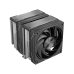 Кулер для процессора/ CPU Cooler SAMA A60E (265W, 4-pin PWM, 156.5mm, 6x6mm, 2x120mm, 78CFM, 29dBA, 2200RPM, S: 1851/1700/1200/115X, AM5/AM4, silver)