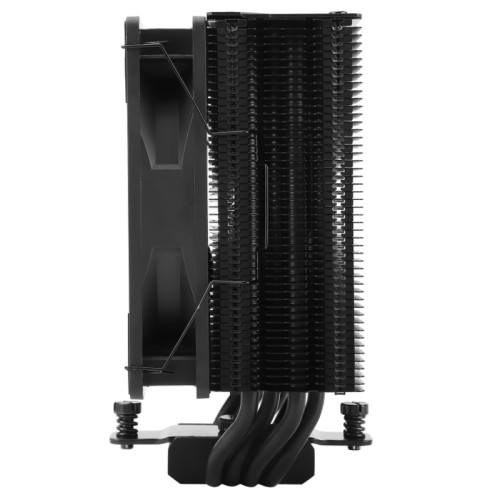 Устройство охлаждения(кулер) Thermalright Assassin Spirit 120 EVO Dark Soc-AM5/AM4/1200/1700/1851 черный 4-pin 27dB Al+Cu 525gr Ret (AS120-EVO-DARK)