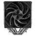 Кулер для процессора/ PCCooler RZ620 (260W, 4-pin PWM, 158mm, Al/Cu, 6x6mm, 2x120mm, 86.73CFM, 32dBA, 1800RPM, S: 1851/1700/1200/115X, AM5/AM4, black)