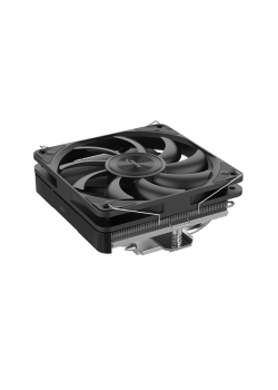 Кулер для процессора/ CPU Cooler SAMA U60 (190W, 4-pin PWM, 67mm, 6x6mm, 1x120mm, 61.51CFM, 36.4dBA, 1800RPM, S: 1851/1700/1200/115X, AM5/AM4, black)
