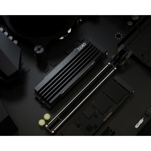Радиатор для SSD ID-Cooling Zero M05 черный алюминий Ret