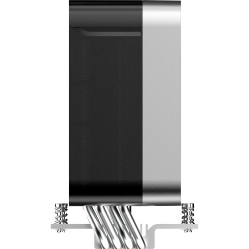 Кулер для процессора/ CPU Cooler Ocypus Delta A40 EX BK ARGB (200W, 4-pin PWM, 157mm, Al/Cu, 4x6mm, ARGB, 1x120mm, 60CFM, 31dBA, 1600RPM, S: 1851/1700/1200/115X, AM5/AM4, black)