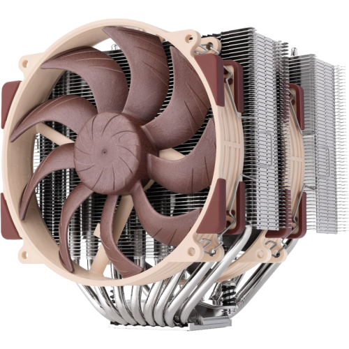 Кулер для процессора/ CPU Cooler Noctua NH-D15 G2 HBC (228W, 4-pin PWM, 168mm, Al/Cu, 8x6mm, 2x140mm, 91.5CFM, 24.8dBA, 1500RPM, S: 1851/1700/1200/115X, AM5/AM4, Beige/Brown)