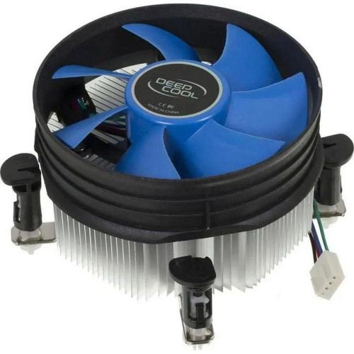 Кулер Deepcool THETA 21 PWM Soc-1151/1200 черный/синий 4-pin 18-33dB Al 95W 370gr Ret (DP-ICAP-T21P) [DP-ICAP-T21P]