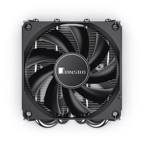 Кулер для процессора/ CPU Cooler JONSBO HP-400S (160W, 4-pin PWM, 36.7mm, Al/Cu, 4x6mm, 1x90mm, 38.18CFM, 34.0dBA, 2800RPM, S: 1700/1200/115X, AM4/AM5 Black)