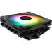 Кулер для процессора/ CPU Cooler Thermalright AXP-120 X67 Black Argb (4-pin PWM, 52mm, Ni/Cu, 6x6mm, ARGB, 1x120mm, 59CFM, 26.1dBA, 1800RPM, S: 1851/1700/1200/115X, 2011, 2066, AM5/AM4, black)