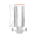 Кулер для процессора/ PCCooler RZ500 WH (250W, 4-pin PWM, 155mm, Al/Cu, 5x6mm, 1x120mm, 86.73CFM, 32dBA, 2200RPM, S: 1851/1700/1200/115X, AM5/AM4, white)