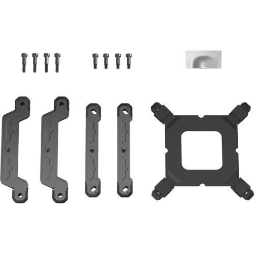 Кулер для процессора/ CPU Cooler Ocypus Gamma A40 BK ARGB Digital (200W, 4-pin PWM, LED temp., 133mm, Al/Cu, 4x6mm, ARGB, 1x100mm, 41CFM, 29.5dBA, 2400RPM, S: 1851/1700/1200/115X, AM5/AM4, black)