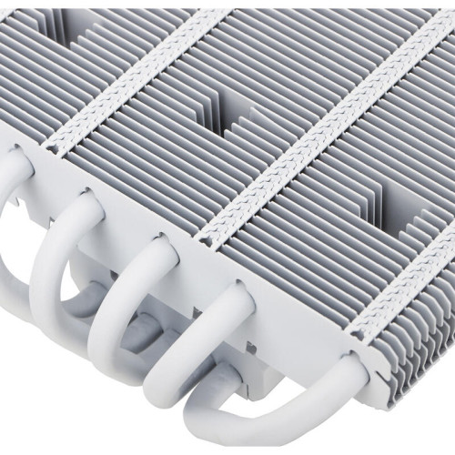 Кулер для процессора/ CPU Cooler Thermalright AXP-120 X67 White Argb (4-pin PWM, 52mm, Ni/Cu, 6x6mm, ARGB, 1x120mm, 59CFM, 26.1dBA, 1800RPM, S: 1851/1700/1200/115X, 2011, 2066, AM5/AM4, white)