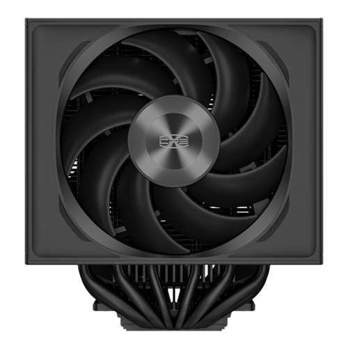 Кулер для процессора/ PCCooler RZ820 BK (289W, 4-pin PWM, 165mm, Al/Cu, 4x8mm+4x6mm, 1x140mm+1x150mm, 71.9CFM/86.7CFM, 27.1dBA/32dBA, 1500RPM/2200RPM, S: 1851, 1700, 1200, 20XX, 115X, AM5, AM4, black)