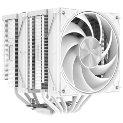Кулер для процессора/ CPU Cooler SAMA A60W (265W, 4-pin PWM, 156.5mm, 6x6mm, 2x120mm, 78CFM, 29dBA, 2200RPM, S: 1851/1700/1200/115X, AM5/AM4, white)