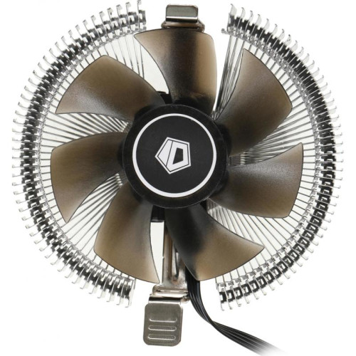Кулер ID-Cooling DK-01 Soc-AM5/AM4/1200/1700/1851 черный 4-pin 29dB Al 95W 195gr Ret [DK-01]