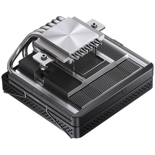 Кулер для процессора/ CPU Cooler JONSBO HP-600 (210W, 4-pin PWM, 66mm, Al/Cu, 6x6mm, 1x120mm, 61.51CFM, 37.2dBA, 1800RPM, S: 1700/1200/115X, AM4/AM5 Black)