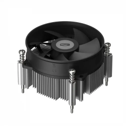 Кулер для процессора/ PCCooler R95-I (95W, 4-pin PWM, 60mm, Al/Cu, -mm, 1x95mm, 38.61CFM, 31.2dBA, 2800RPM, S: 1200/115X/1700/1851, silver, black)