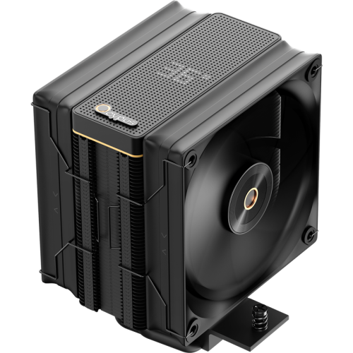 Кулер для процессора/ CPU Cooler Ocypus Iota A40 BK Dual Fan (220W, 4-pin PWM, LED temp., 156.7mm, Al/Cu, 4x6mm, 2x120mm, 77CFM, 29dBA, 2000RPM, S: 1851/1700/1200/115X, AM5/AM4, black)