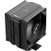 Кулер для процессора/ CPU Cooler Ocypus Iota A40 BK Dual Fan (220W, 4-pin PWM, LED temp., 156.7mm, Al/Cu, 4x6mm, 2x120mm, 77CFM, 29dBA, 2000RPM, S: 1851/1700/1200/115X, AM5/AM4, black)