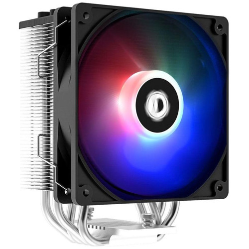 Кулер ID-Cooling SE-214-XT RGB Soc-AM5/AM4/1200/1700/1851 черный/белый 4-pin 16-27dB Al+Cu 180W 810gr Ret [SE-214-XT]