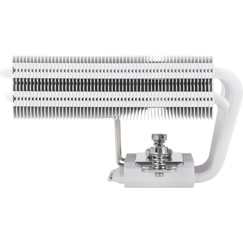 Кулер для процессора/ CPU Cooler Thermalright SI-100 White Argb (4-pin PWM, 74.8mm, Ni/Cu, 6x6mm, ARGB, 1x120mm, 72.37CFM, 27.7dBA, 2000RPM, S: 1851/1700/1200/20XX/115X, AM5/AM4, white)