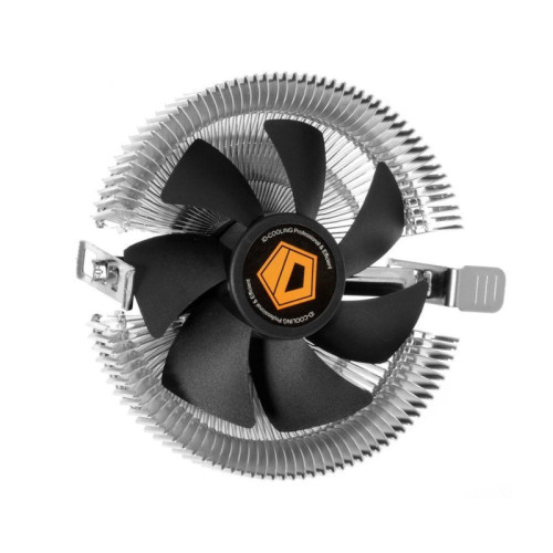 Кулер ID-Cooling DK-01T Soc-AM5/AM4/1200/1700/1851 черный 3-pin 24dB Al 95W 195gr Ret [DK-01T]