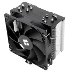 Кулер для процессора/ CPU Cooler Thermalright Burst Assassin 120 SE  (4-pin PWM, 148mm, Al/Cu, 6x6mm, 1x120mm, 66.17CFM, 25.6dBA, 1550RPM, S: 1851/1700/1200/115X, AM5/AM4, silver, black)