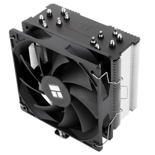 Кулер для процессора/ CPU Cooler Thermalright Burst Assassin 120 SE  (4-pin PWM, 148mm, Al/Cu, 6x6mm, 1x120mm, 66.17CFM, 25.6dBA, 1550RPM, S: 1851/1700/1200/115X, AM5/AM4, silver, black)