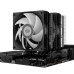 Кулер для процессора/ CPU Cooler PCCooler RT620 ARGB BK (250W, 4-pin PWM, 157mm, Al/Cu, 6x6mm, 2x120mm, 73.32CFM, 34.9dBA, 2200RPM, S: 1851/1700/1200/115X, AM5/AM4, black)