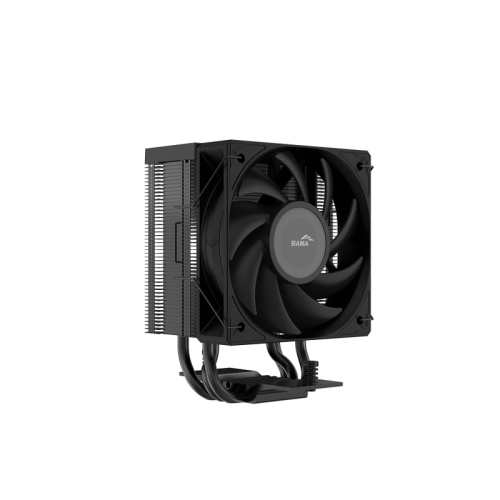 Кулер для процессора/ CPU Cooler SAMA X30 (180W, 4-pin PWM, 133.5mm, 3x6mm, 1x100mm, 50.1CFM, 35.2dBA, 2600RPM, S: 1851/1700/1200/115X, AM5/AM4, black)