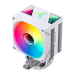 Кулер для процессора/ CPU Cooler JONSBO CR-1400 V2 ARGB (180W, 4-pin PWM, 133mm, Al/Cu, 4x6mm, ARGB, 1x92mm, 38.2CFM, 33.8dBA, 2200RPM, S: 1700/1200/115X, AM4/AM5 White)