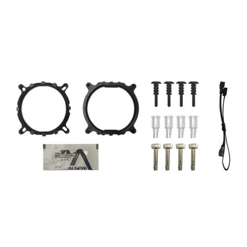 Вентилятор ALSEYE H120D (White) TDP: 200W Product Dimensions:123x154x106mm Heatsink Dimensions:154x123x58mm Heatsink Weight:518g Heat Pipe:O6mmx6pcs Fan Dimensions-:120x120x25mm (875842)