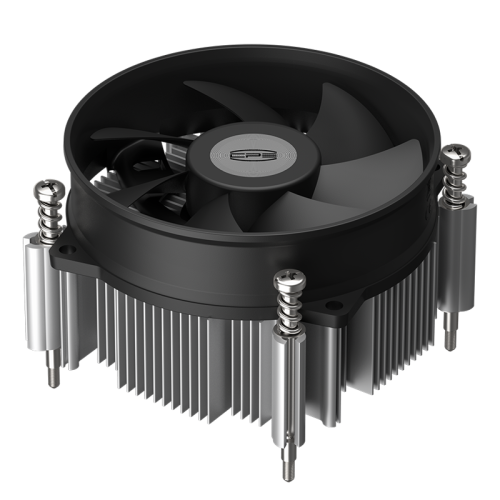 Кулер для процессора/ PCCooler R95S-I (95W, 4-pin PWM, 60mm, Al, -mm, 1x92mm, 36.2CFM, 31.1dBA, 2600RPM, S: 1851/1700/1200/115X, black)
