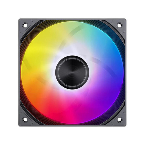 Кулер для процессора/ CPU Cooler JONSBO CA40 ARGB (225W, 4-pin PWM, 157mm, Al/Cu, 4x6mm, ARGB, 1x120mm, 69.61CFM, 32.6dBA, 1800RPM, S: 1851/1700/1200/115X, AM4/AM5 Black)