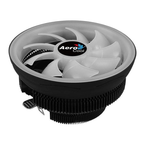 Кулер Aerocool Core Plus ARGB Soc-AM5/AM4/1200/1700/1851 черный/белый 4-pin 15-25dB Al 110W 305gr Ret (CORE PLUS ARGB PWM 4P) [CORE PLUS ARGB PWM 4P]