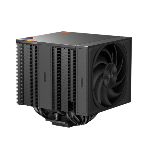 Кулер для процессора/ PCCooler RZ820 BK (289W, 4-pin PWM, 165mm, Al/Cu, 4x8mm+4x6mm, 1x140mm+1x150mm, 71.9CFM/86.7CFM, 27.1dBA/32dBA, 1500RPM/2200RPM, S: 1851, 1700, 1200, 20XX, 115X, AM5, AM4, black)