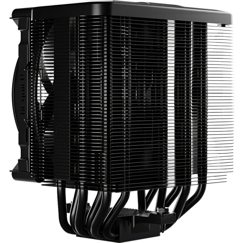 Кулер для процессора/ CPU Cooler be quiet! DARK ROCK 5 (210W, 4-pin PWM, 161mm, Al/Cu, 6x6mm, 1x120mm, 55CFM, 29.8dBA, 2100RPM, S: 1851/1700/1200/115X, AM5/AM4, black)