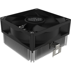 Кулер/ Cooler Master A30 (4-pin) (65W, 4-pin, 48mm, classic, Al, fans: 1x80mm/30CFM/28dBA/2500rpm, AM4/AM3+/AM3/AM2+/AM2/FM2+/FM2/FM1)